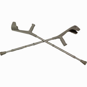 Unterarmkrücke Alu Grau 2 Stück - ab 18,25 €