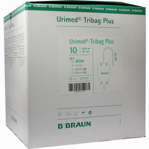 Urimed Tribag Plus Urin- Beinbeutel 500ml Steril 40cm  10 Stück - ab 38,77 €