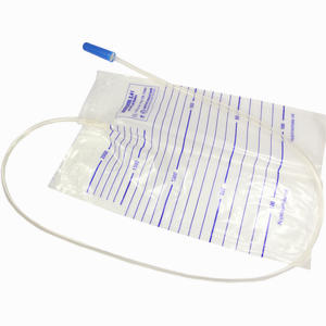 Urin- Auffangbeutel 2l Unsteril mit Pvc- Schlauch und Kappe  1 Stück - ab 0,00 &euro;