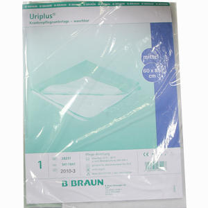 Uriplus Krankenpflege- Unterlage 60 X 85cm 1 Stück - ab 0,00 &euro;