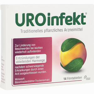 Uroinfekt 864 Mg Filmtabletten  14 Stück - ab 9,60 €