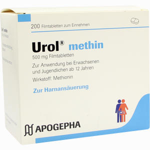 Urol Methin Filmtabletten 200 Stück