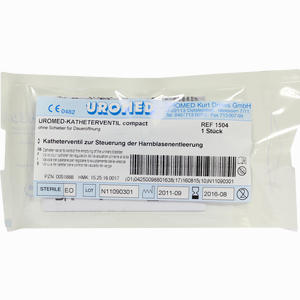Uromed Katheter- Ventil Comp 1504 1 Stück - ab 13,62 €