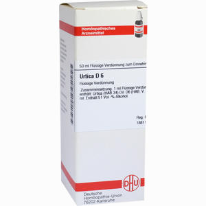 Urtica D6 Dilution 50 ml - ab 0,00 €