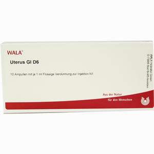 Uterus Gl D6 Ampullen 10 x 1 ml - ab 0,00 &euro;