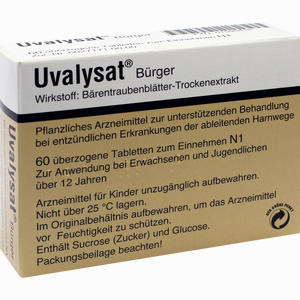 Uvalysat Bürger Dragees 60 Stück Uvalysat Bürger Dragees 60 Stück