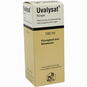 Uvalysat Bürger Tropfen 100 ml - ab 18,04 &euro;
