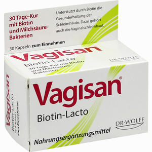 Vagisan Biotin- Lacto Kapseln 30 Stück - ab 0,00 &euro;