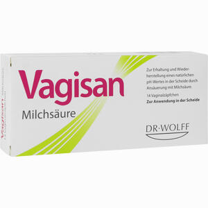 Abbildung von Vagisan Milchsäure Vaginalzäpfchen  14 Stück Abbildung von Vagisan Milchsäure Vaginalzäpfchen  14 Stück
