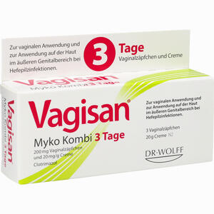 Vagisan Myko Kombi 3 Tage Kombipackung 1 Packung - ab 7,02 &euro;