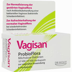 Vagisan Probioflora Milchsäure- Bakterien 8 Stück - ab 12,70 €