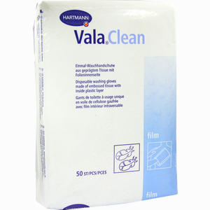 Valaclean Film Waschhandschuhe 50 Stück - ab 7,25 €