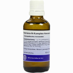 Valeriana- N- Komplex- Hanosan Fluid 50 ml - ab 0,00 €