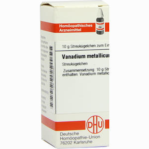 Vanadium Metallicum C30 Globuli 10 g - ab 8,87 €
