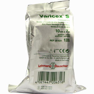 Varicex S Zinkleimbinde 7x10cm  1 Stück - ab 16,98 €