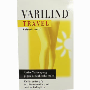 Varilind Travel Knie Baumwolle Schwarz L  2 Stück - ab 20,47 €