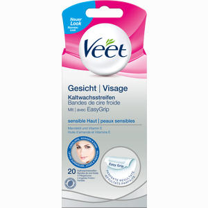 Veet Kaltwachsstreifen Gesicht  20 Stück - ab 4,70 €