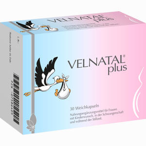 Abbildung von Velnatal Plus Kapseln 30 Stück Abbildung von Velnatal Plus Kapseln 30 Stück