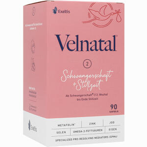 Velnatal Schwangerschaft und Stillzeit 90 Stück - ab 54,74 &euro;