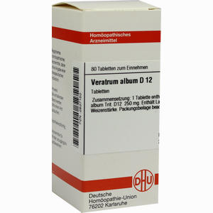 Veratrum Alb D12 Tabletten 80 Stück - ab 8,52 €
