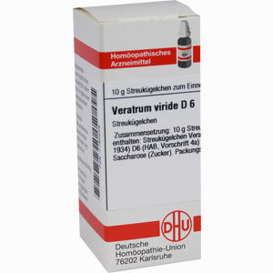 Veratrum Viride D6 Globuli 10 g - ab 8,32 €