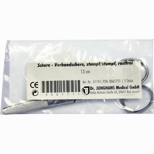 Verbandschere St/St 13cm Rostfrei 1 Stück - ab 6,30 €