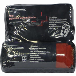 Verbandtasche Motorrad Mini Din 13167+ Warnweste 1 Stück - ab 7,36 €