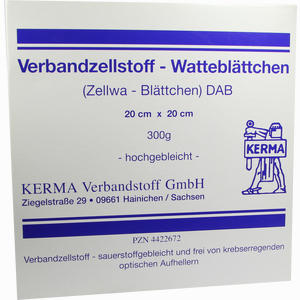 Verbandzellst Wattebl20x20  300 g - ab 5,24 €