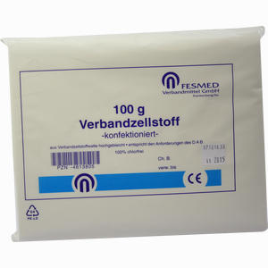 Verbandzellstoff Hgbl Konf  100 g - ab 1,69 €