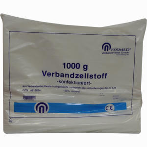 Verbandzellstoff Hgbl Konf  1000 g - ab 6,16 €