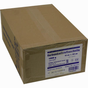 Verbandzellstoff Zuschnitte 9x9 Cm Hgbl 1000 g - ab 12,21 €