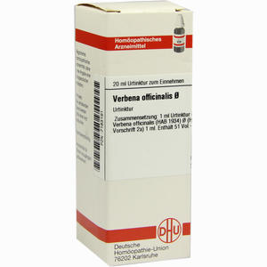 Verbena Off Urtinktur Dilution 20 ml - ab 11,38 €