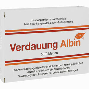 Verdauung Albin Tabletten 50 Stück - ab 13,86 €