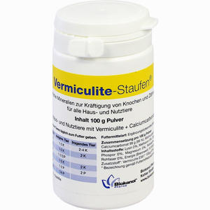 Vermiculite- Staufen Vet. Pulver 100 g Vermiculite- Staufen Vet. Pulver 100 g