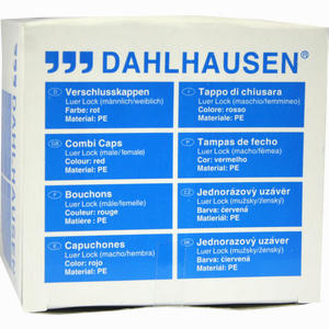 Verschluss Kappe Kombi Rot 200 Stück - ab 10,11 €
