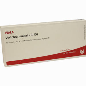Vertebra Lumbalis Gl D6 Ampullen 10 x 1 ml - ab 0,00 &euro;