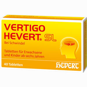 Vertigo Hevert Sl Tabletten 40 Stück