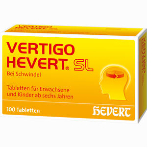Vertigo Hevert Sl Tabletten 100 Stück - ab 10,96 €