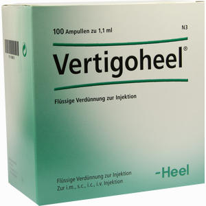 Vertigoheel Ampullen 100 Stück - ab 167,95 €