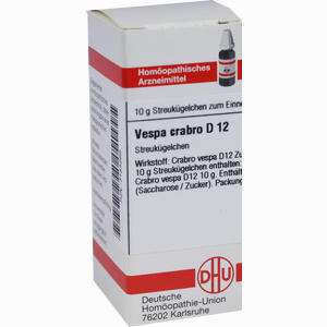 Vespa Crabro D12 Globuli 10 g - ab 7,71 €