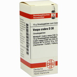Vespa Crabro D30 Globuli 10 g - ab 8,14 €