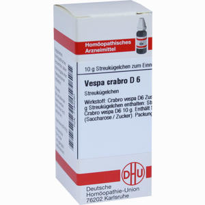 Vespa Crabro D6 Globuli 10 g - ab 8,25 €