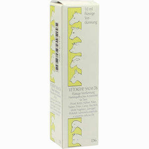 Vetokehl Salm D6 Tropfen Vet. Tro  10 ml - ab 14,36 €