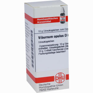 Viburnum Opulus D6 Globuli 10 g - ab 7,71 €