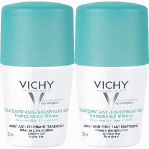 Vichy Deo Roll On Anti Transpirant 48h Doppelpack Stift 2x50 ml - ab 15,35 &euro;