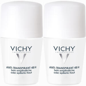 Vichy Deo Roll On Sensitiv Anti- Transpirant 48h Doppelpack 2x50 ml - ab 19,78 &euro;