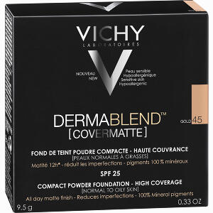 Vichy Dermablend Covermatte Kompakt- Puder Gold 45  9.5 g