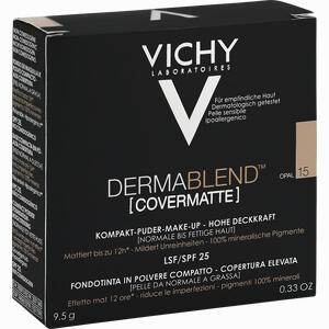 Vichy Dermablend Covermatte Kompakt- Puder Opal 15  9.5 g Vichy Dermablend Covermatte Kompakt- Puder Opal 15  9.5 g