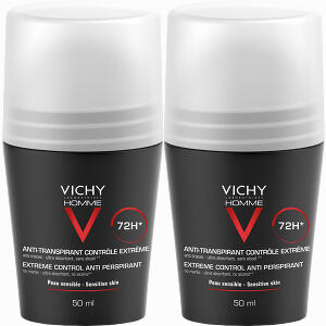 Vichy Homme Dp Deo Roll- On Anti Transpirant 72h 2 x 50 ml - ab 19,07 &euro;