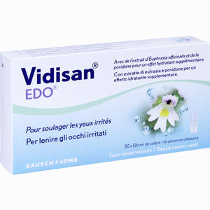 Vidisan Edo Einzeldosis- Pipetten Einzeldosispipetten 30 x 0.6 ml - ab 0,00 €